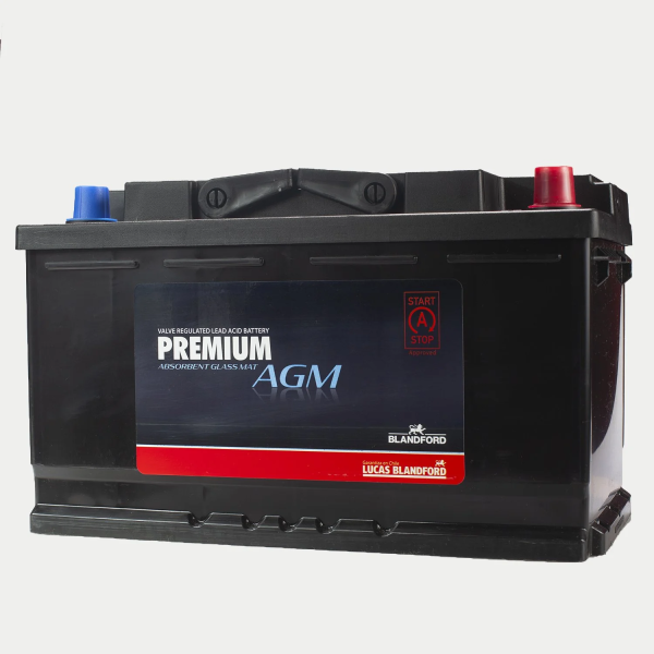 Batería Hyundai (OEM) AGM 94R-H7 80Ah 800CCA – Para Hyundai Santa Fe 2.2 CRDi (2013–2018, Start/Stop)